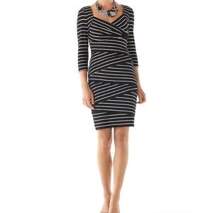 White House Black Market Striped Dress